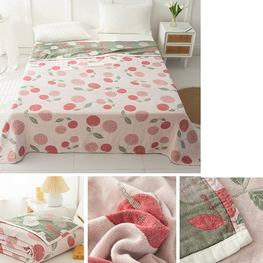 ブランケットとタオル　4点 Amazon｜4重 ガーゼケット くしゅくしゅ カラー 保育園 ベビー